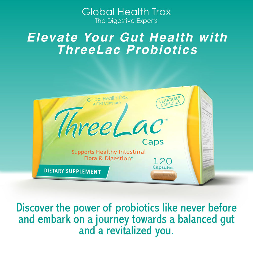 GHT Global Health Trax packaging communicates digestive health benefits