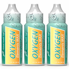 GHT Oxygen Elements Max bottle with pour cap for easy daily use.
