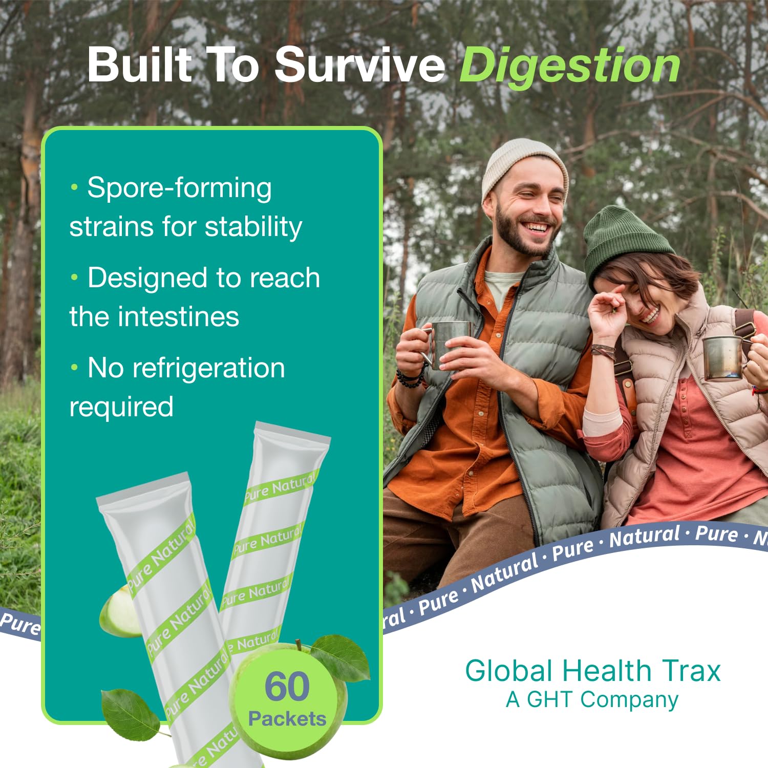 Non-GMO gluten-free SevenLac formula suitable for family use and daily routines.