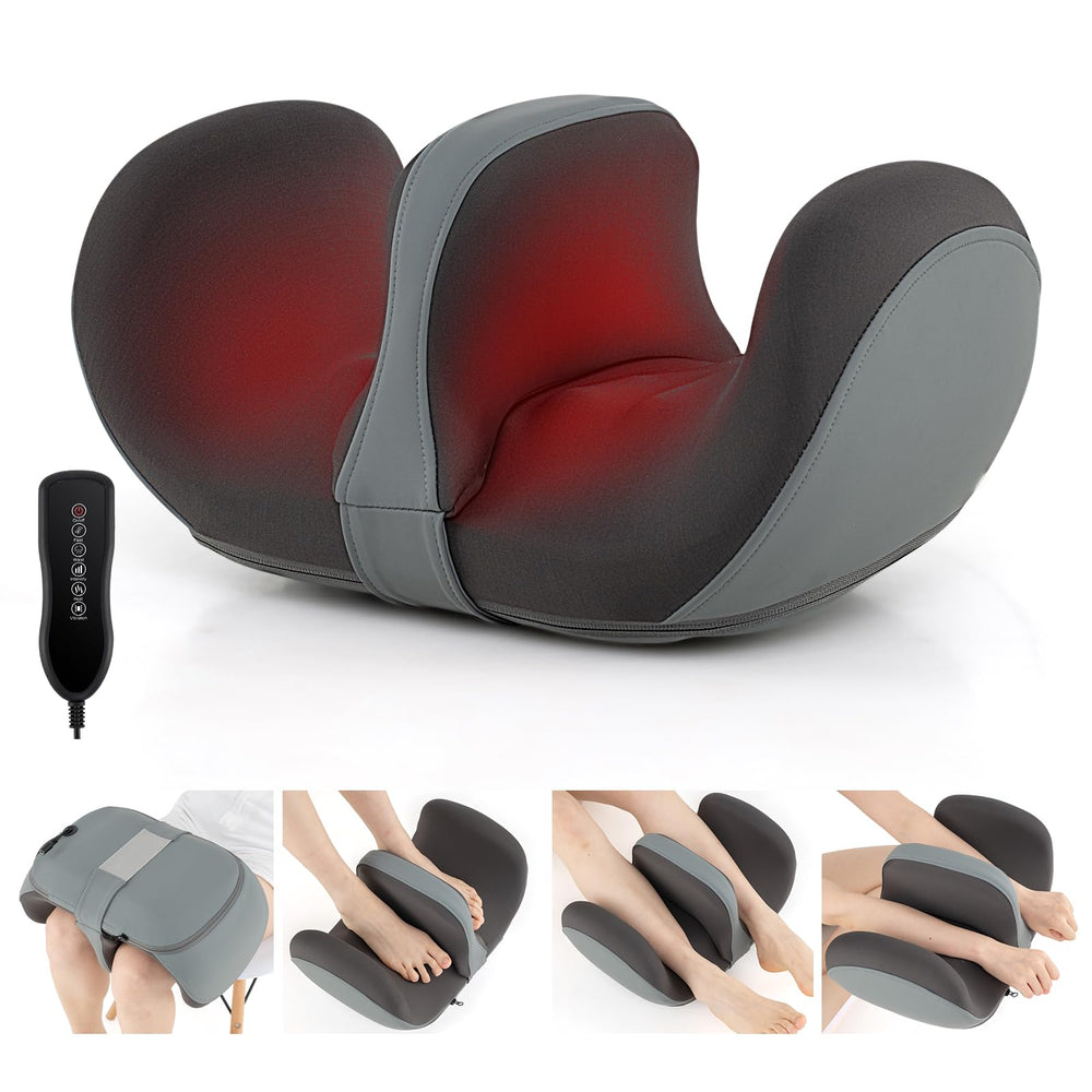 Giantex foot massager with heat and kneading for soothing foot relief after workouts.