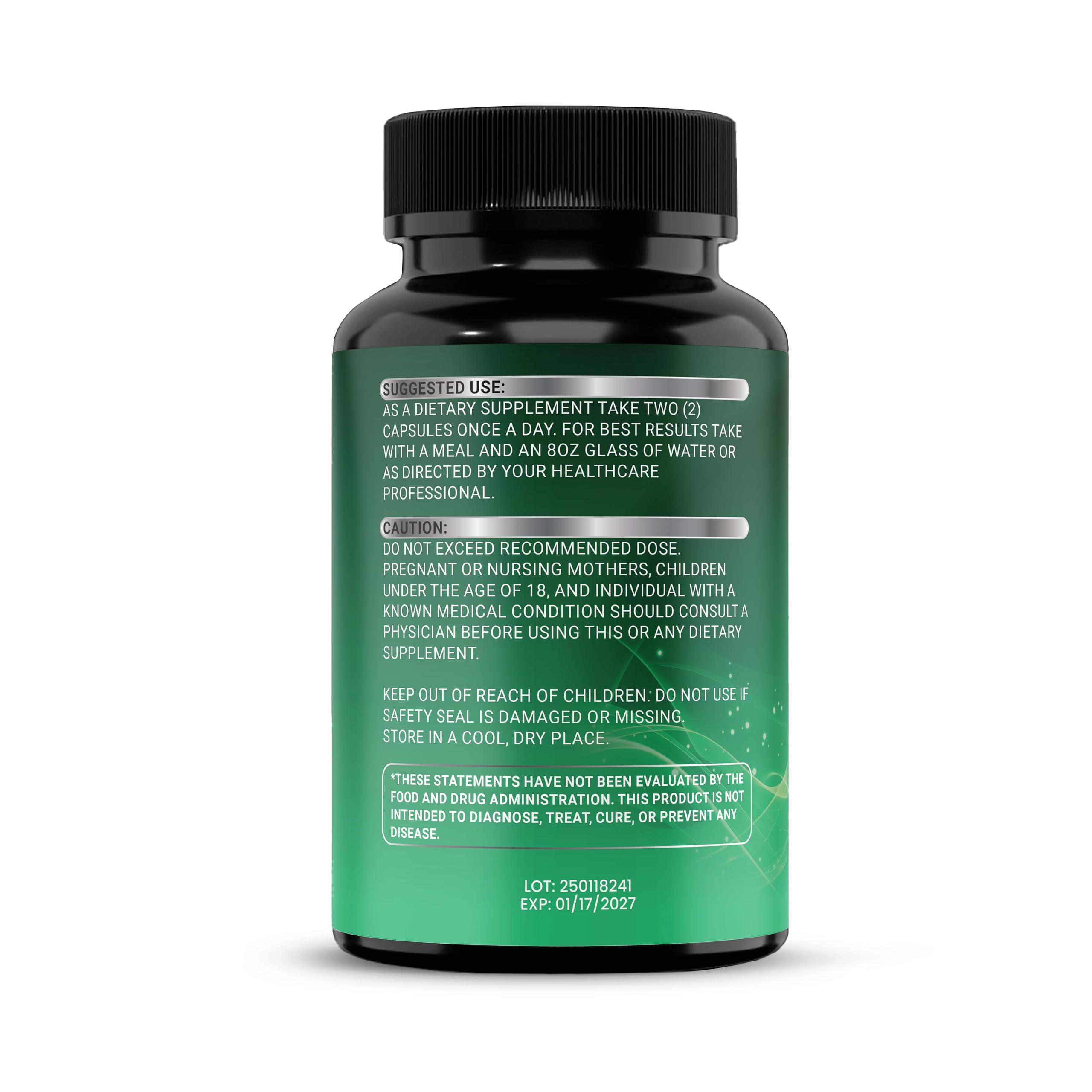 Gi.Da.Culture ingredients on label highlight black seed oil and herbal blend