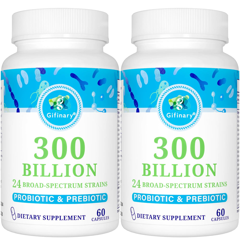 Gifinary probiotics bottle pour for daily gut support