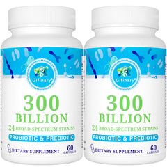 Gifinary probiotics bottle pour for daily gut support