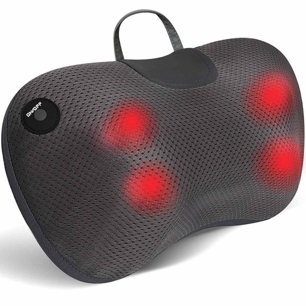 GiftPlus back massager pillow with heat for deep-tissue relief at home