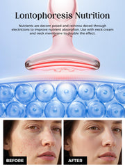 GIHWRRI face-sculpting massage head helps contour the jawline and neck for a lifted look.
