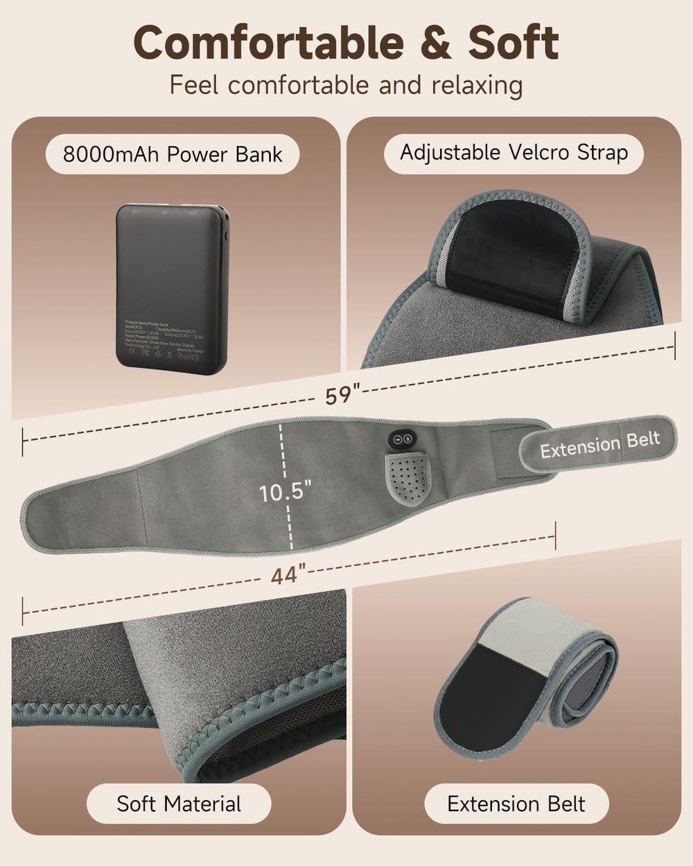 GilayGROW soft cotton-flannel fabric for skin-friendly comfort.