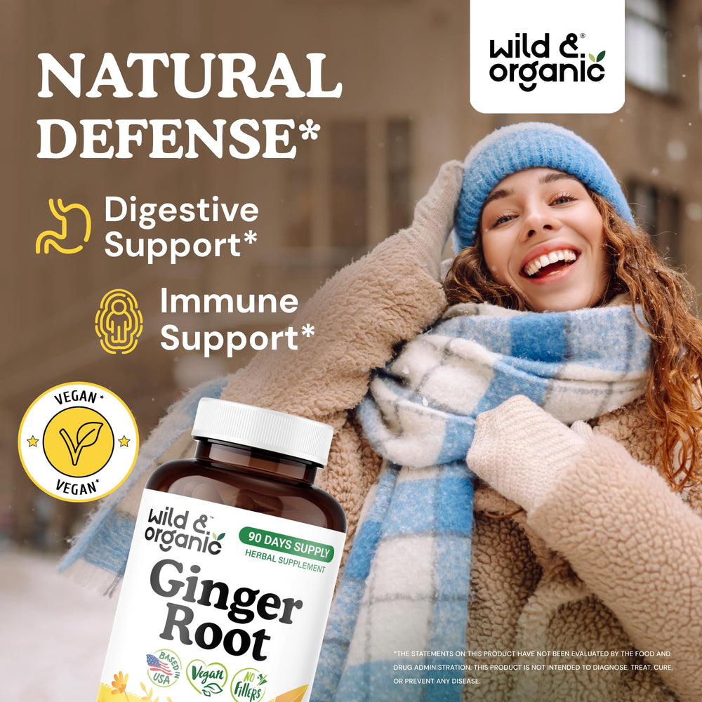 Ginger root powder close-up showing natural ingredient quality.