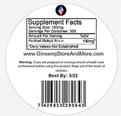 GinsengStoreAndMore Shilajit lab-tested purity ensuring clean, potent resin