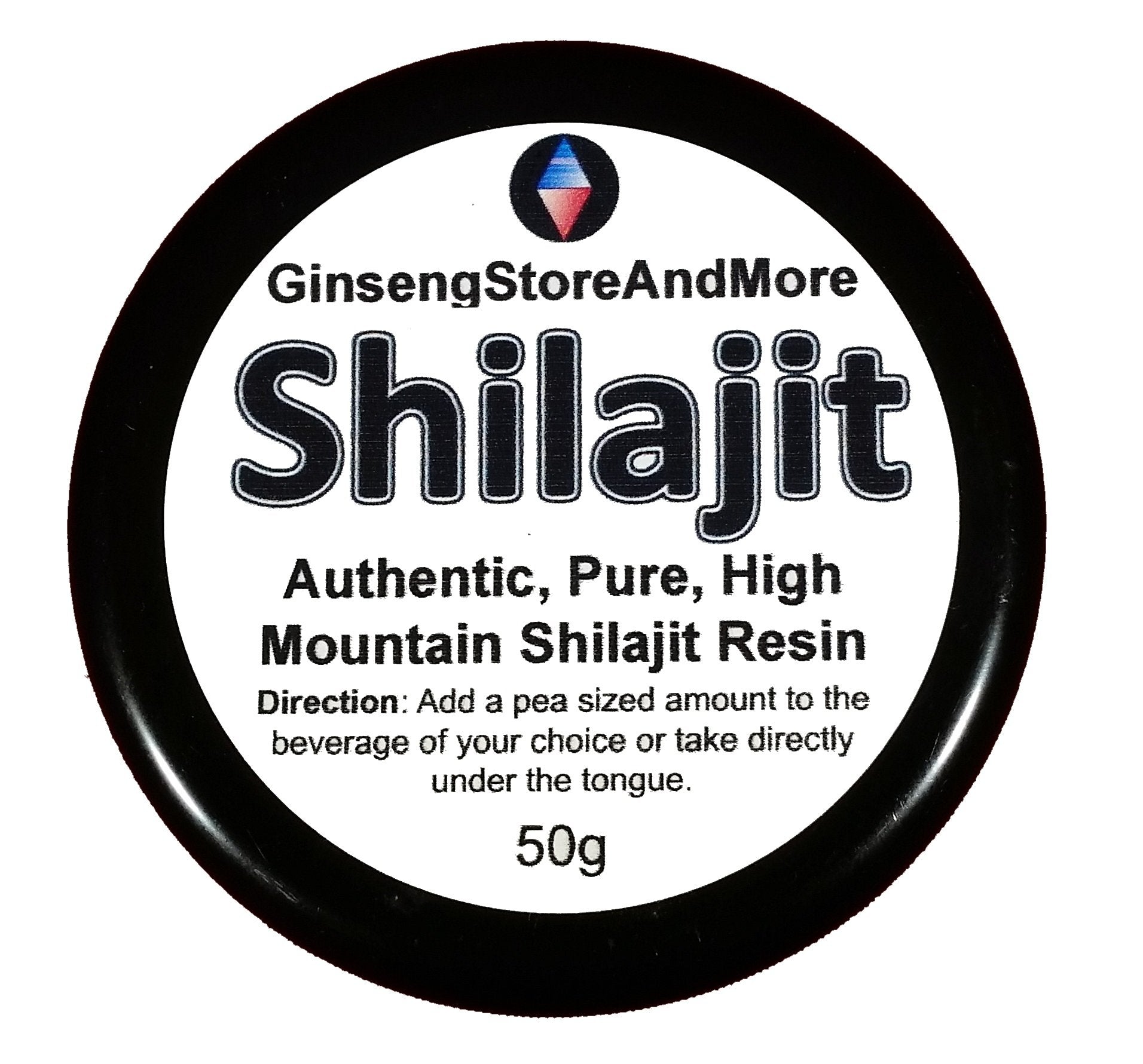 GinsengStoreAndMore Shilajit resin bottle from high mountains for daily vitality