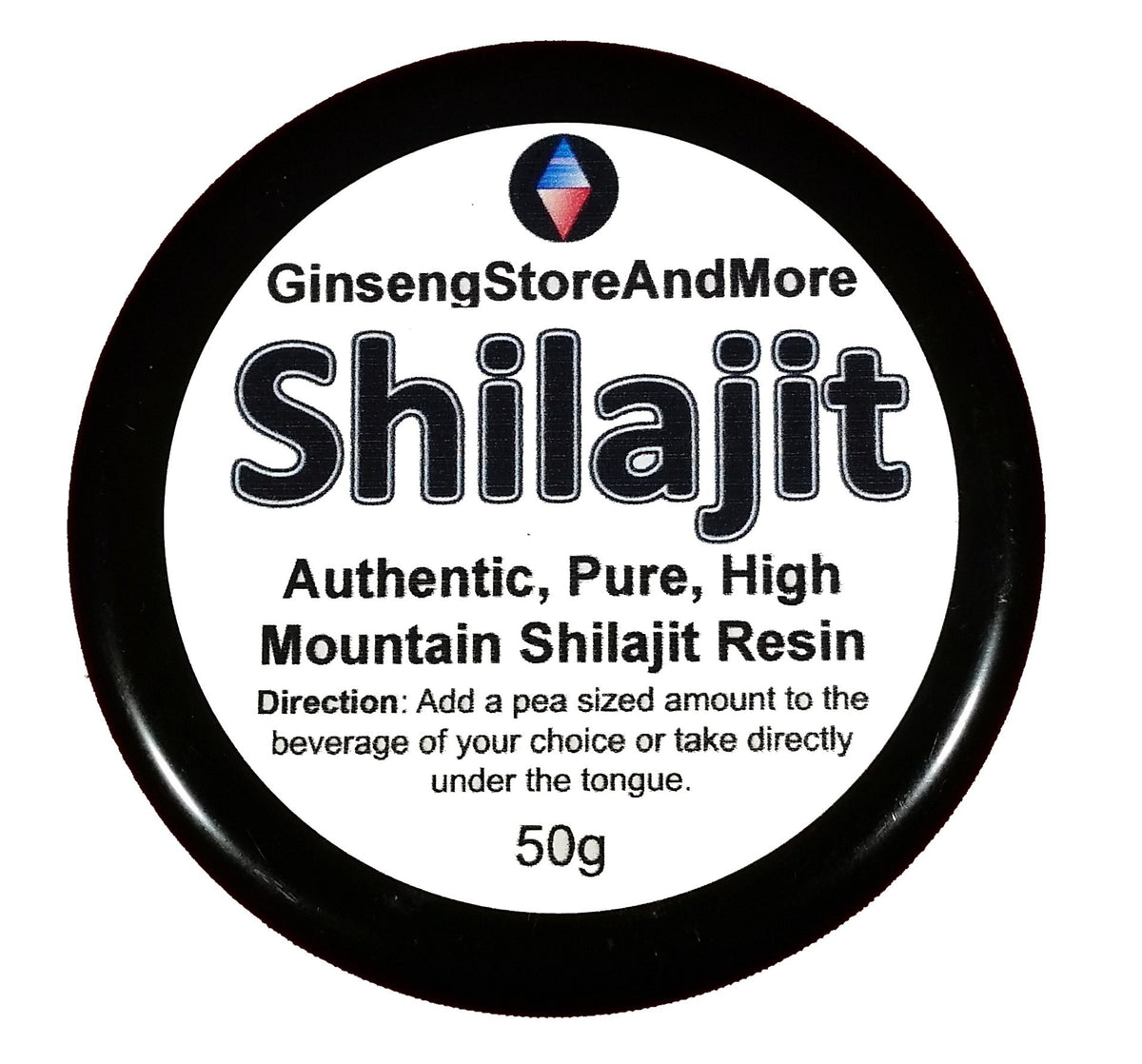GinsengStoreAndMore Shilajit resin bottle from high mountains for daily vitality