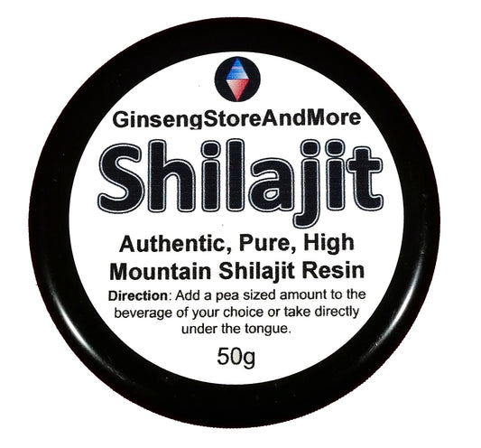 GinsengStoreAndMore Shilajit resin bottle from high mountains for daily vitality