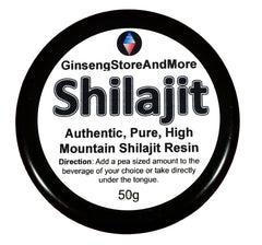 GinsengStoreAndMore Shilajit resin bottle from high mountains for daily vitality