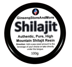 GinsengStoreAndMore shilajit resin raw with mineral richness for daily energy.
