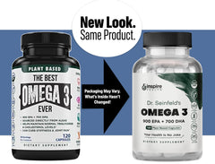 GINSPIRE NUTRITION algae omega-3 capsules close-up