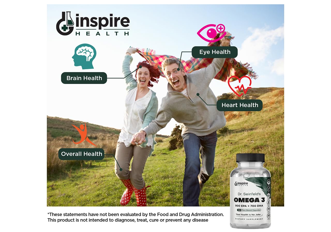 GINSPIRE NUTRITION algae omega-3 serving size illustration