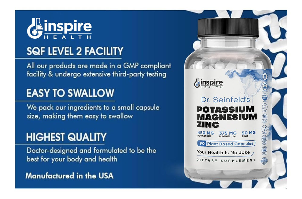 GINSPIRE NUTRITION bottle scene emphasizing muscle support benefits.