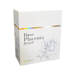 Ginza Tomato Rose Placenta Jewel Jelly pouch in box with rose aroma.