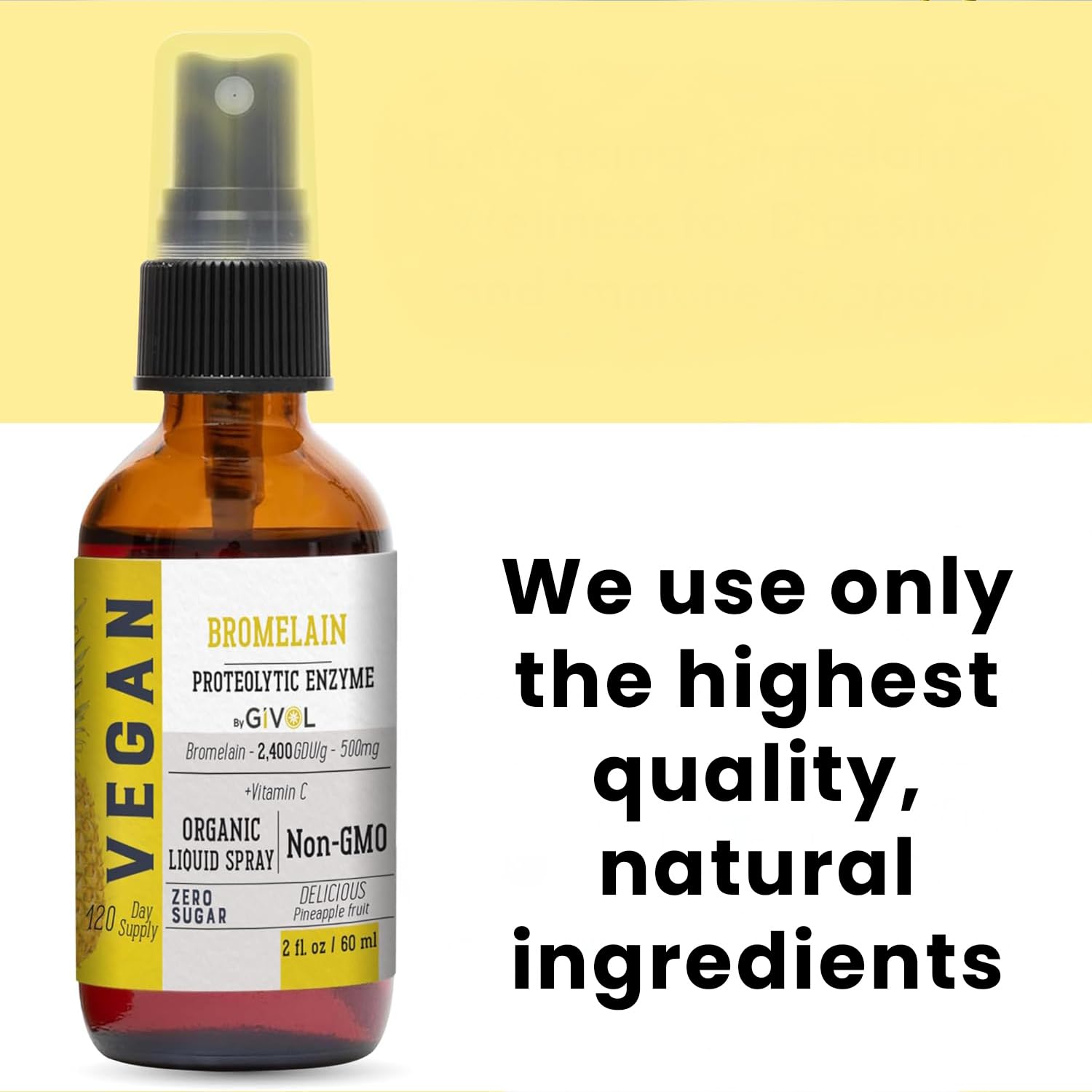 GIVOL bromelain mist used by kids and adults in daily routines