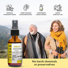 GIVOL bromelain label highlights non-GMO quality