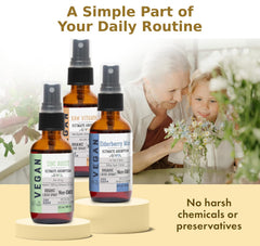 GIVOL Vitamin C Mist bottle in use for a refreshing daily routine