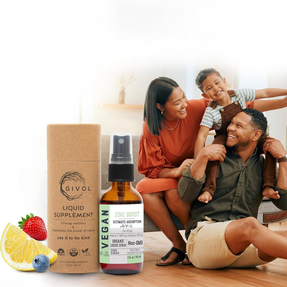 GIVOL Zinc Boost Mist dosage suitable for adults and kids with safe usage
