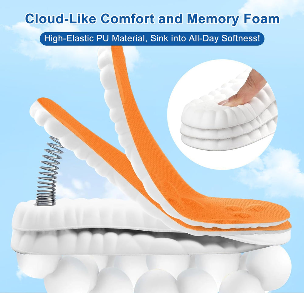 Giwytey thickened heel-pad cushions landings