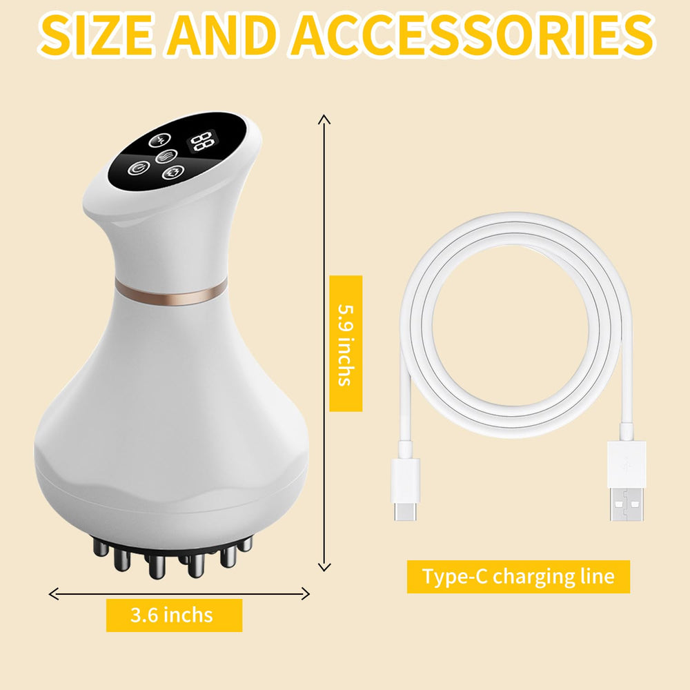 GJMJNNW massager with 21 heads for customizable treatment