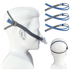 GJX 3-pack nasal headgear with side buckles for Airfit P10 and N30 comfort.