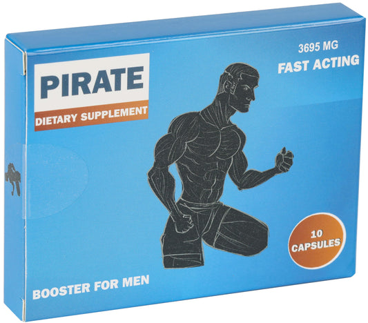 GLADTON Pirate bottle close-up showing branding for endurance support