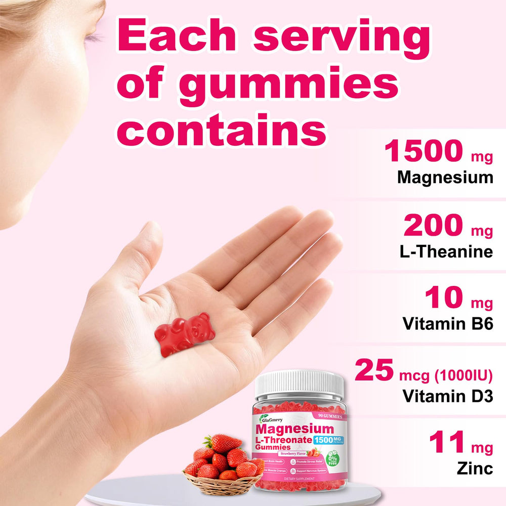 GlaGmrry gummies suitable for adults and kids during daily study