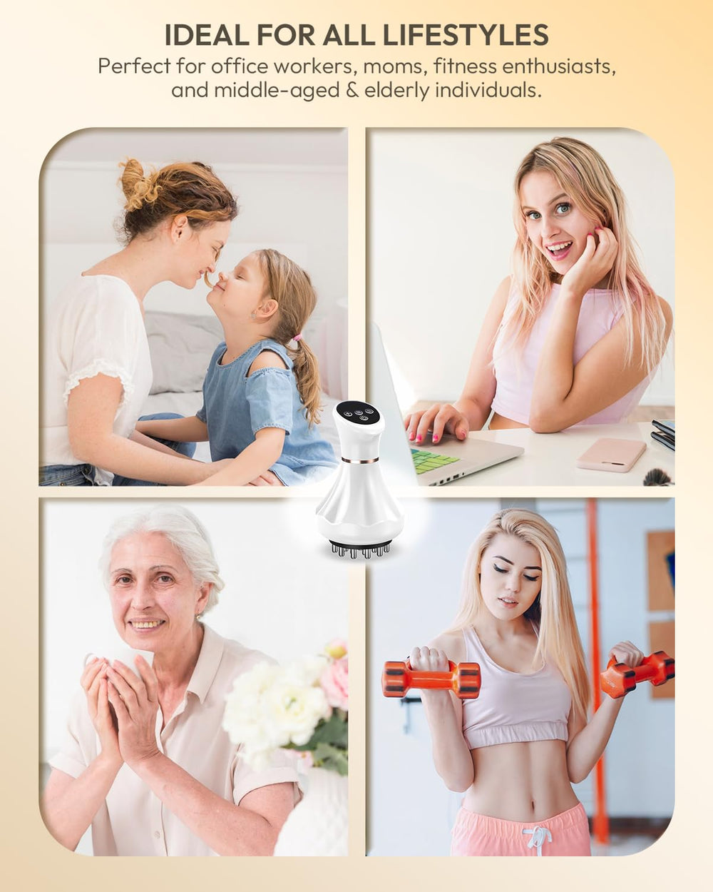 Glamesty wellness device, a thoughtful gift for relaxation.