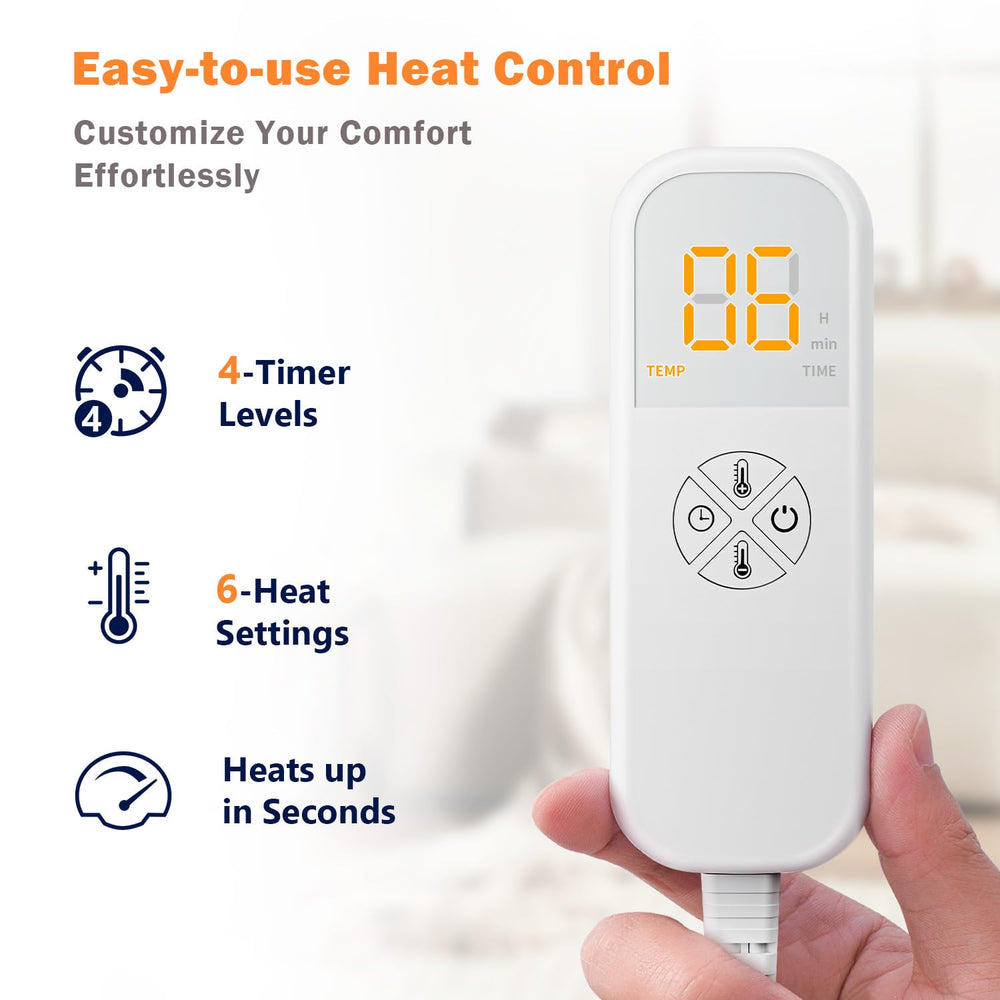 Glamigee moist heat feature illustration highlighting deeper warmth and relief.