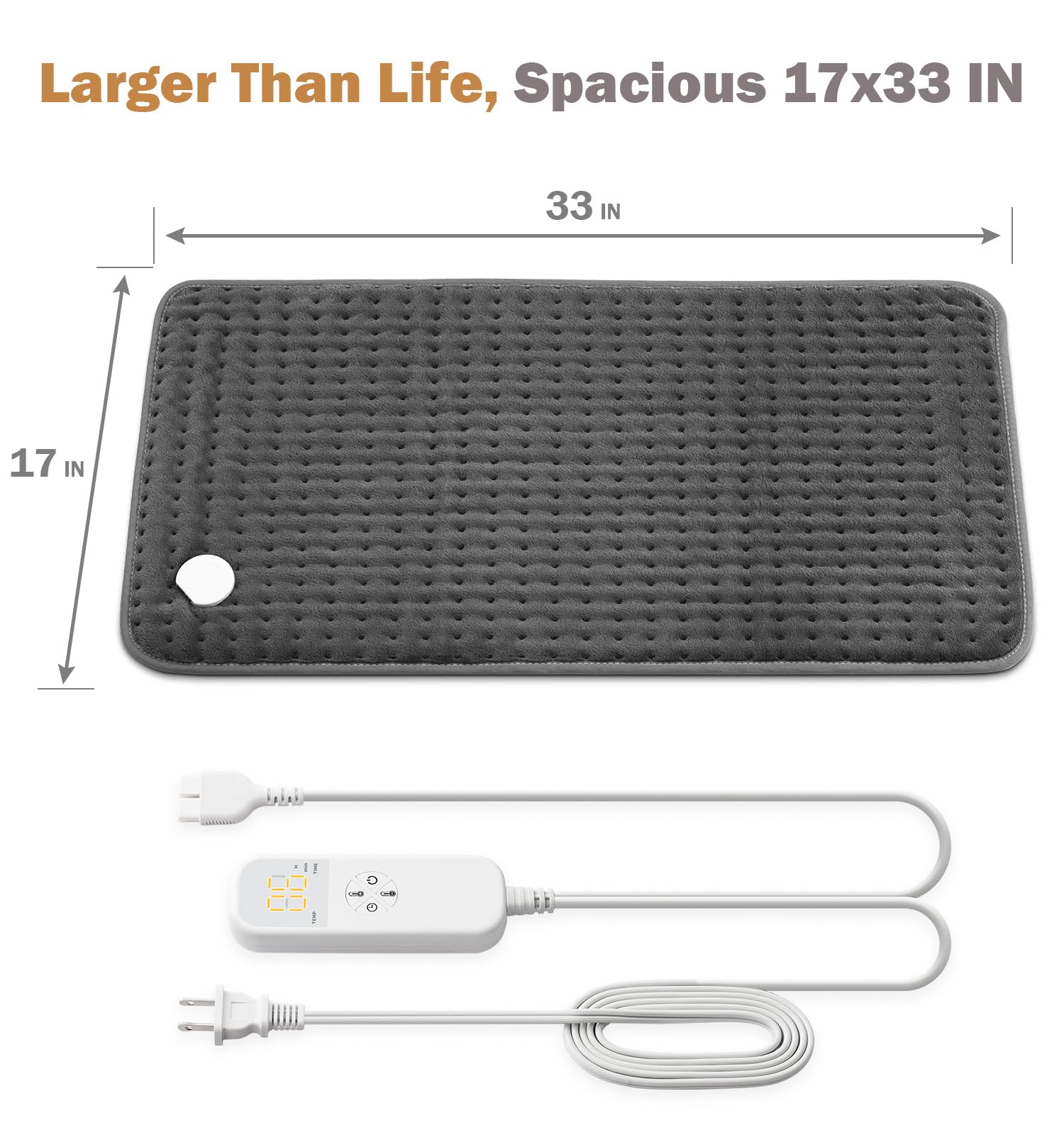 Glamigee washable king-size pad for easy care and lasting softness.
