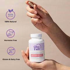 GLEEFULL SUPPS Meno-Sherd capsules arranged for daily dose