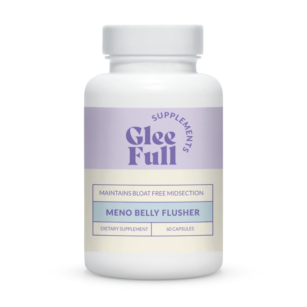 GLEEFULL SUPPS Meno Belly Flusher test-results icon conveys quality checks