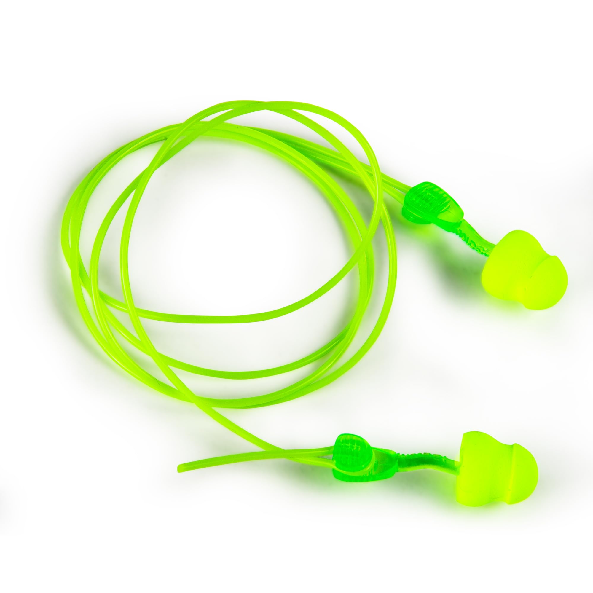 Glide corded foam earplug with twist-in action for a secure fit