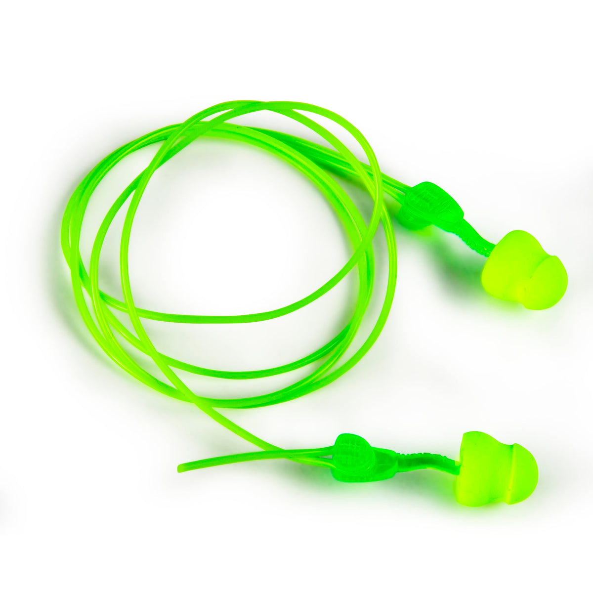 Glide corded foam earplug with twist-in action for a secure fit
