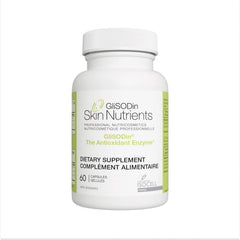 GliSODin Skin Nutrients bottle front showing daily antioxidant support for healthy skin
