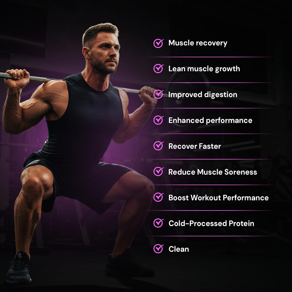 GLO BCAAs in whey support recovery and endurance.