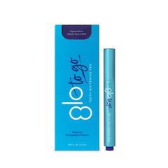 GLO Science Teeth Whitening Pen in use for quick, painless stain removal.
