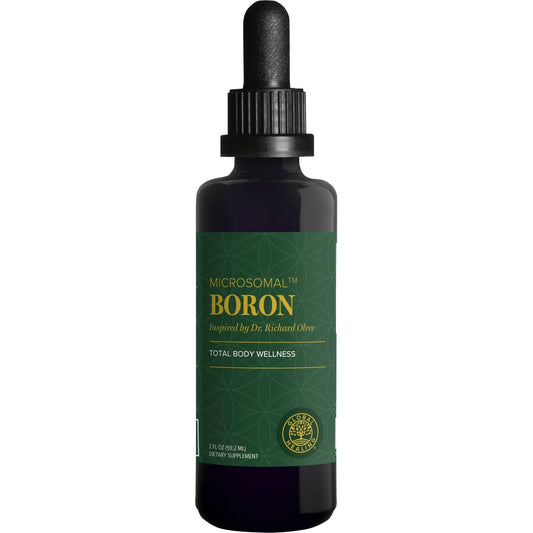 Global Healing Center boron supplement bottle for daily wellness support