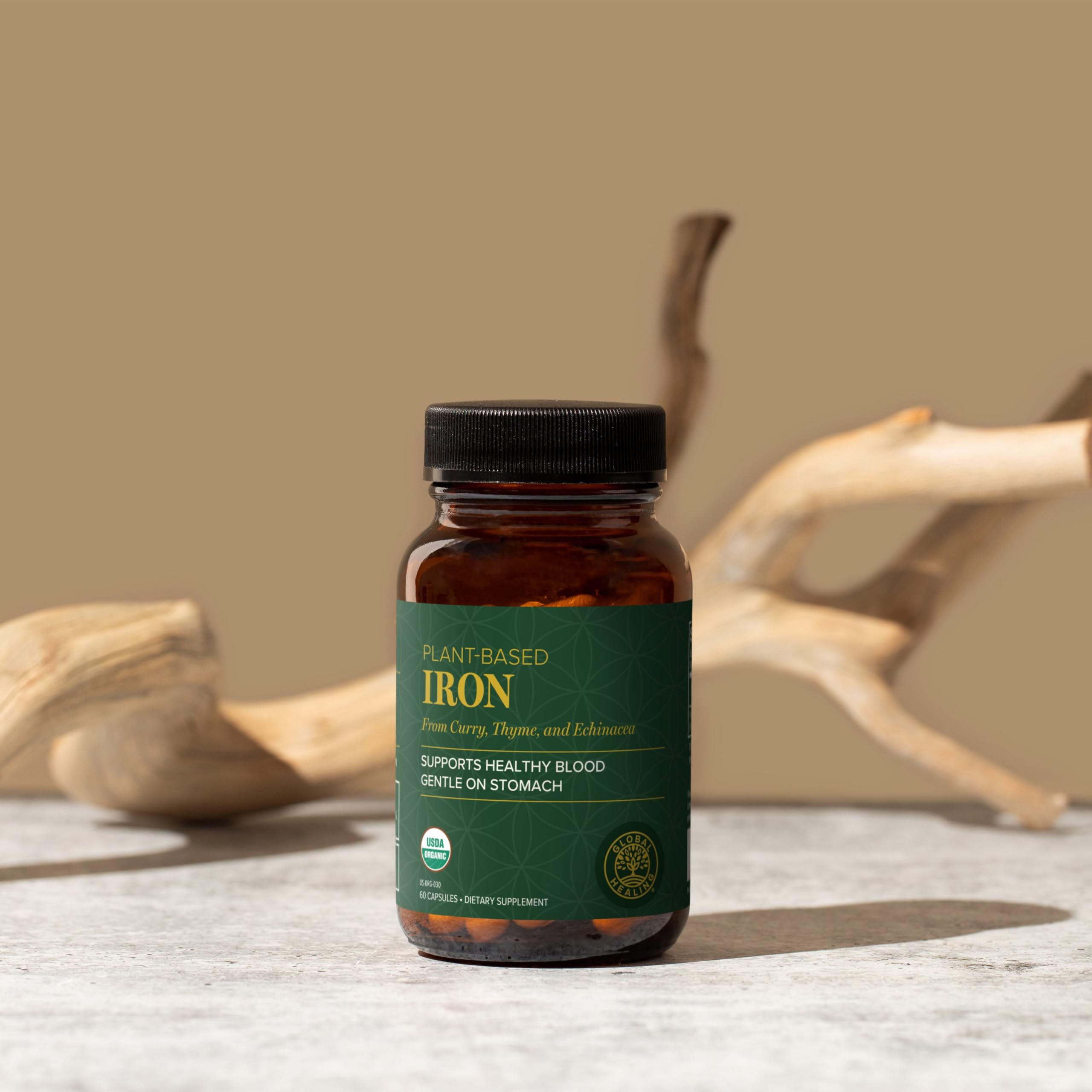 Global Healing Center echinacea root source emphasizes natural flavor and nutrient synergy.