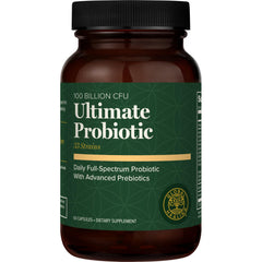 Global Healing Center Floratrex bottle showing probiotic blend for gut health