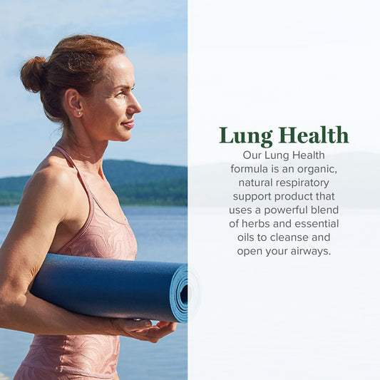Global Healing Center Lung Health Spray nozzle close up for soothing nasal relief