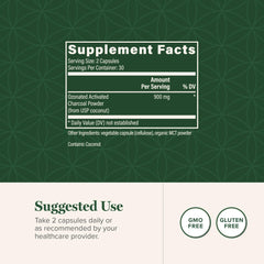 Global Healing Center capsules close-up for daily digestive comfort.