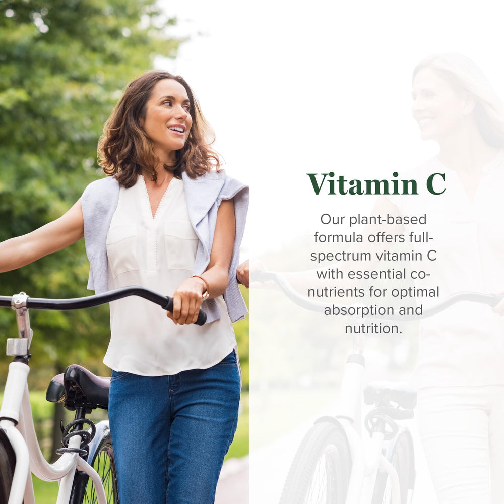 Global Healing Center Vitamin C Drops pour action highlighting quick daily supplementation
