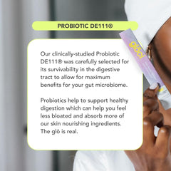 Glōci Skin + Gut sea salt minerals support hydration and balance.