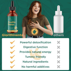 Green tea extract note indicating natural energy profile.