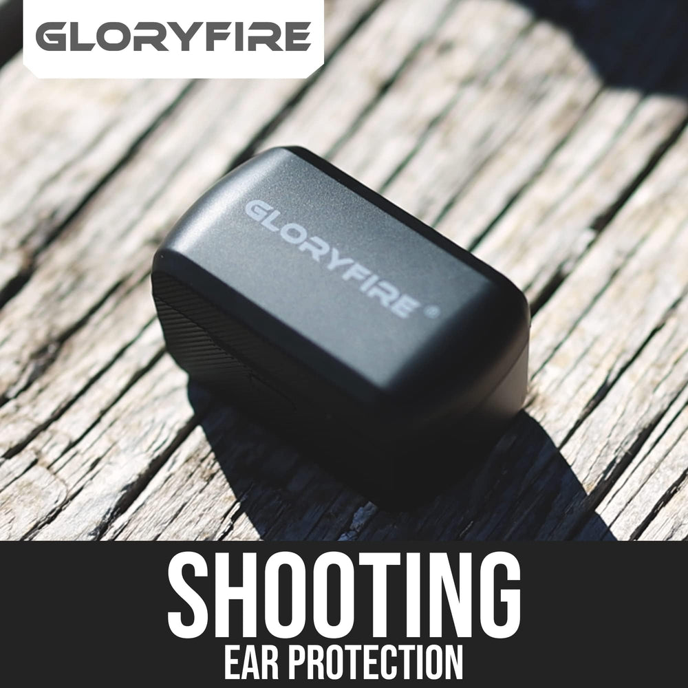 GLORYFIRE dual noise modes indoor outdoor showcased for versatile environments.