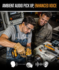 GLORYFIRE earbuds Bluetooth pairing is easy for fast on-site teamwork.
